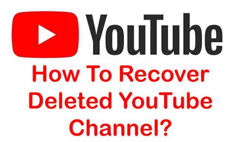 is chanel deated|how to restore deleted channel.